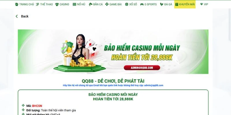 Bảo hiểm thua cược là một chính sách nổi bật có sức cạnh tranh cao